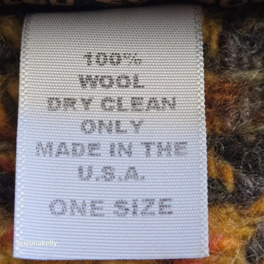 Karen Zambox Wool Tweed Plaid Vintage Culture - Picture 8 of 14